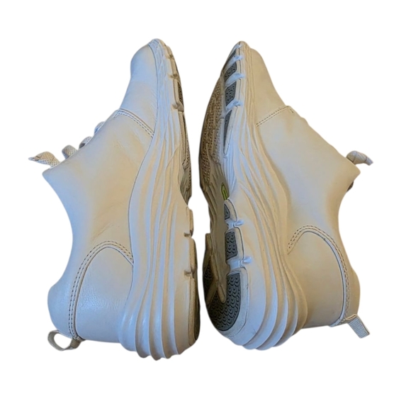 Align Nurse Mates Comfort Working Walking Slip On White Leather Shoes Size 9M - Picture 7 of 8